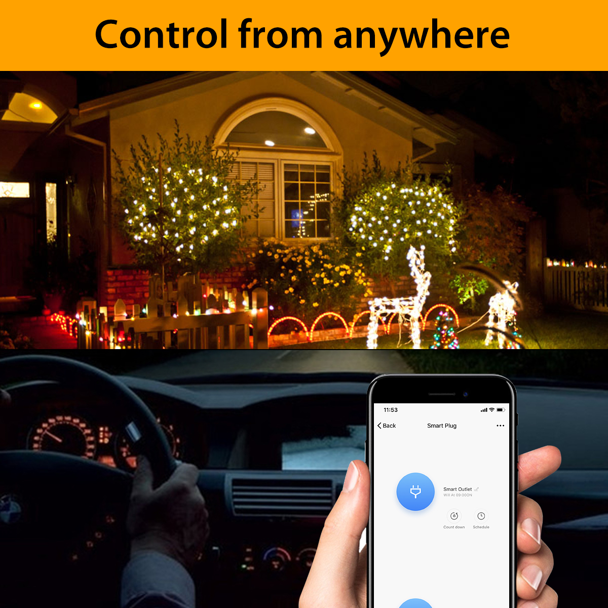 iMah Smart Plug works with Alexa